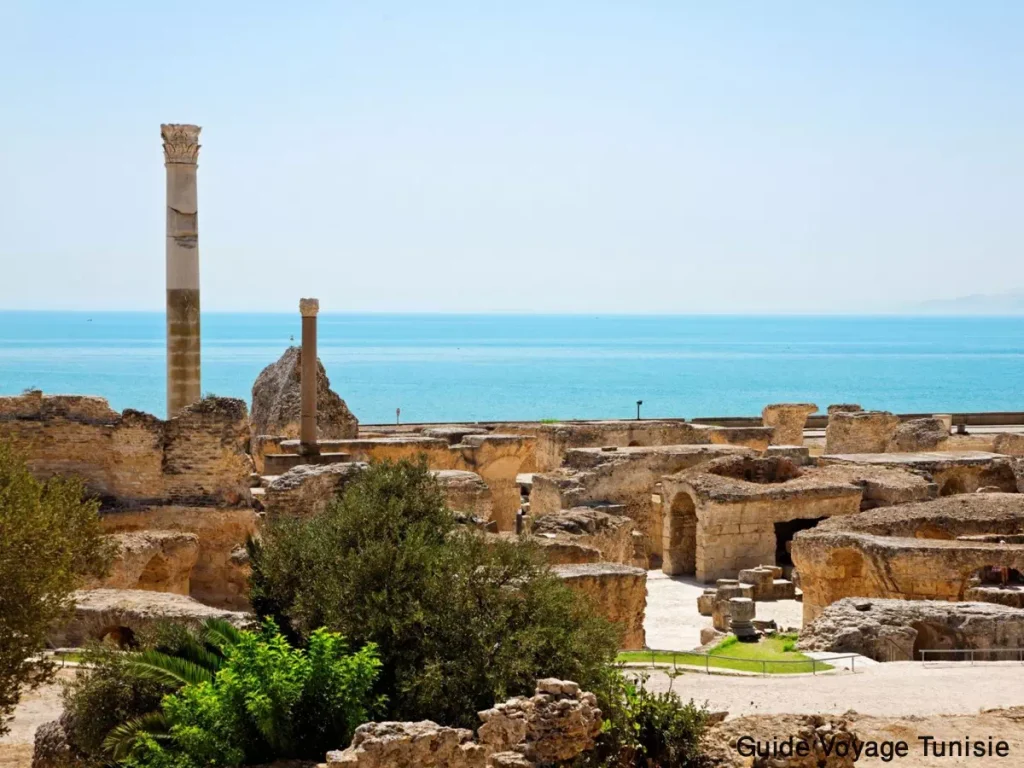 Site Unesco : Les thermes de Carthage