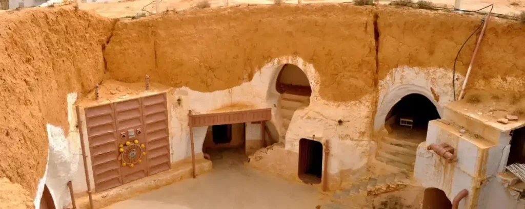 The troglodyte houses of Matmata