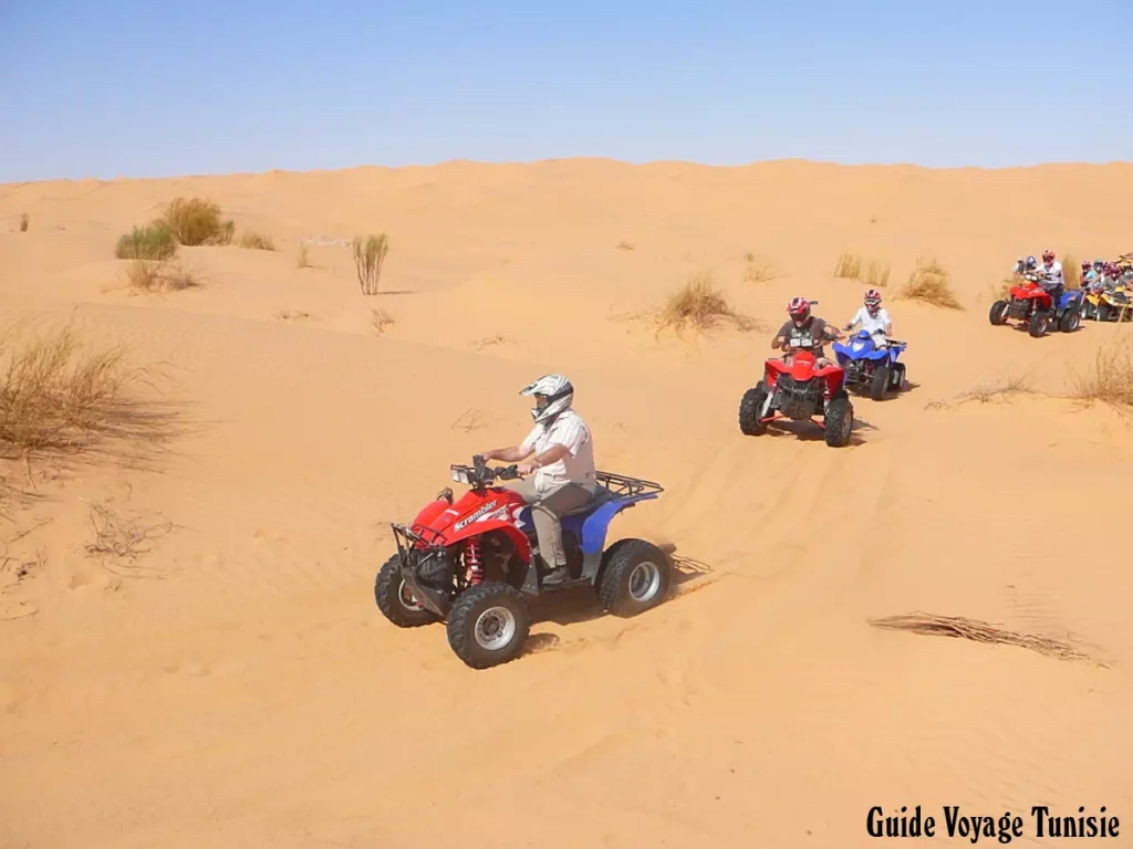 Randonnée en Quad dans le désert de Douz