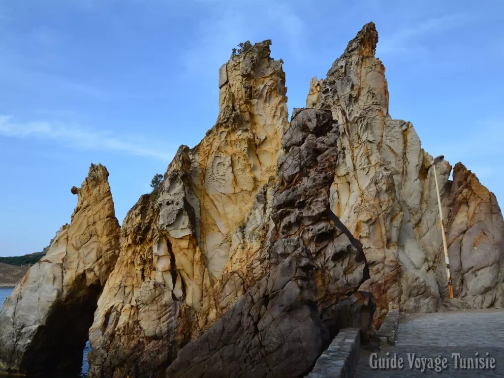 Les aiguilles de Tabarka Tunisie