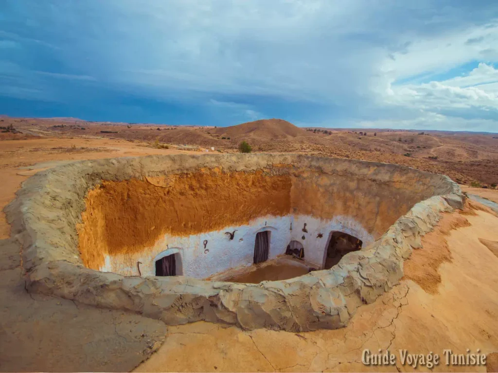 The troglodyte houses of Matmata