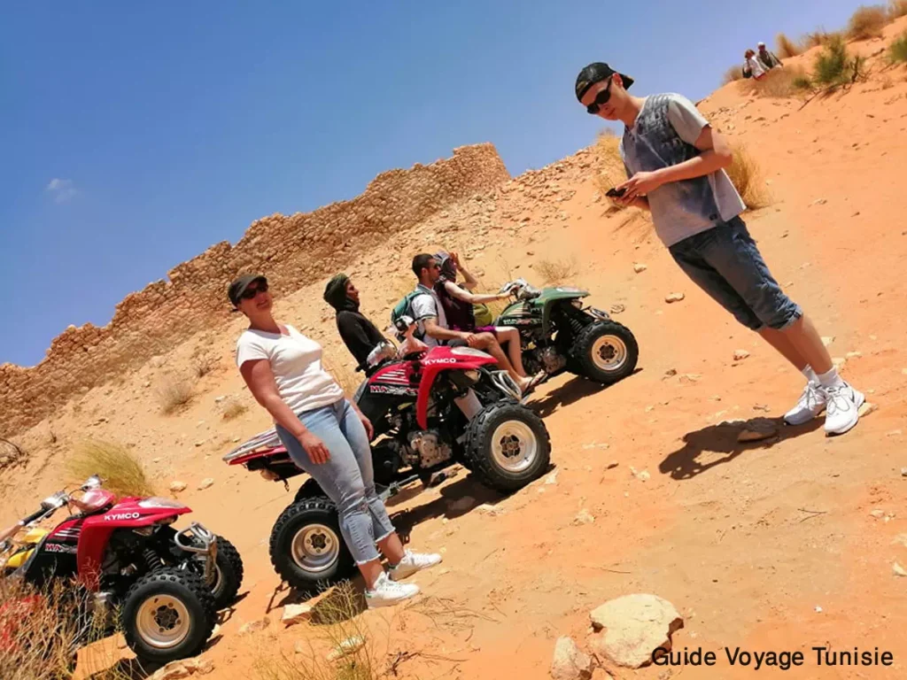 Randonnée en Quad à Ksar Ghilane