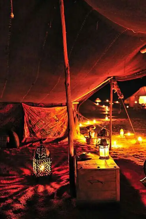 Giorno 3: Una notte in tenda