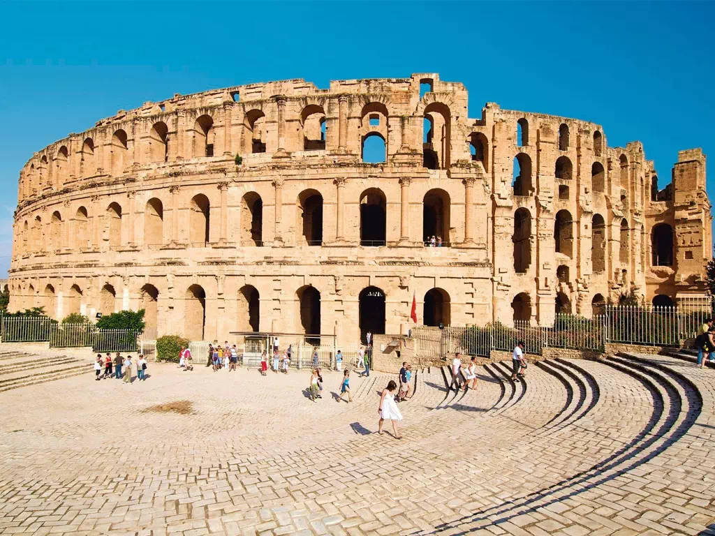 The amphitheater of El Jem