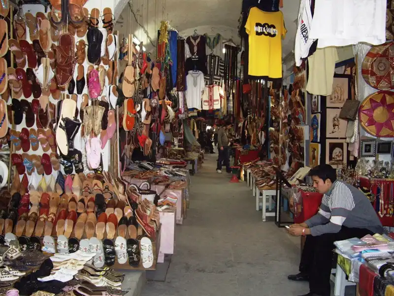 The Couvered Souk of Houmt Souk