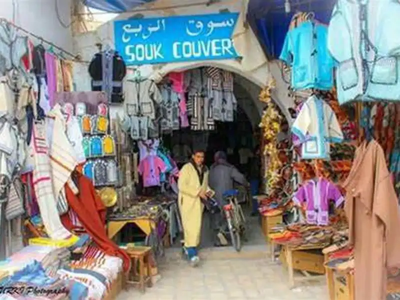 The Couvered Souk of Houmt Souk