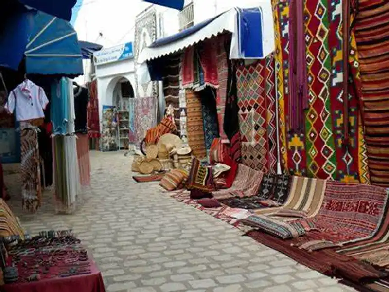 The Couvered Souk of Houmt Souk